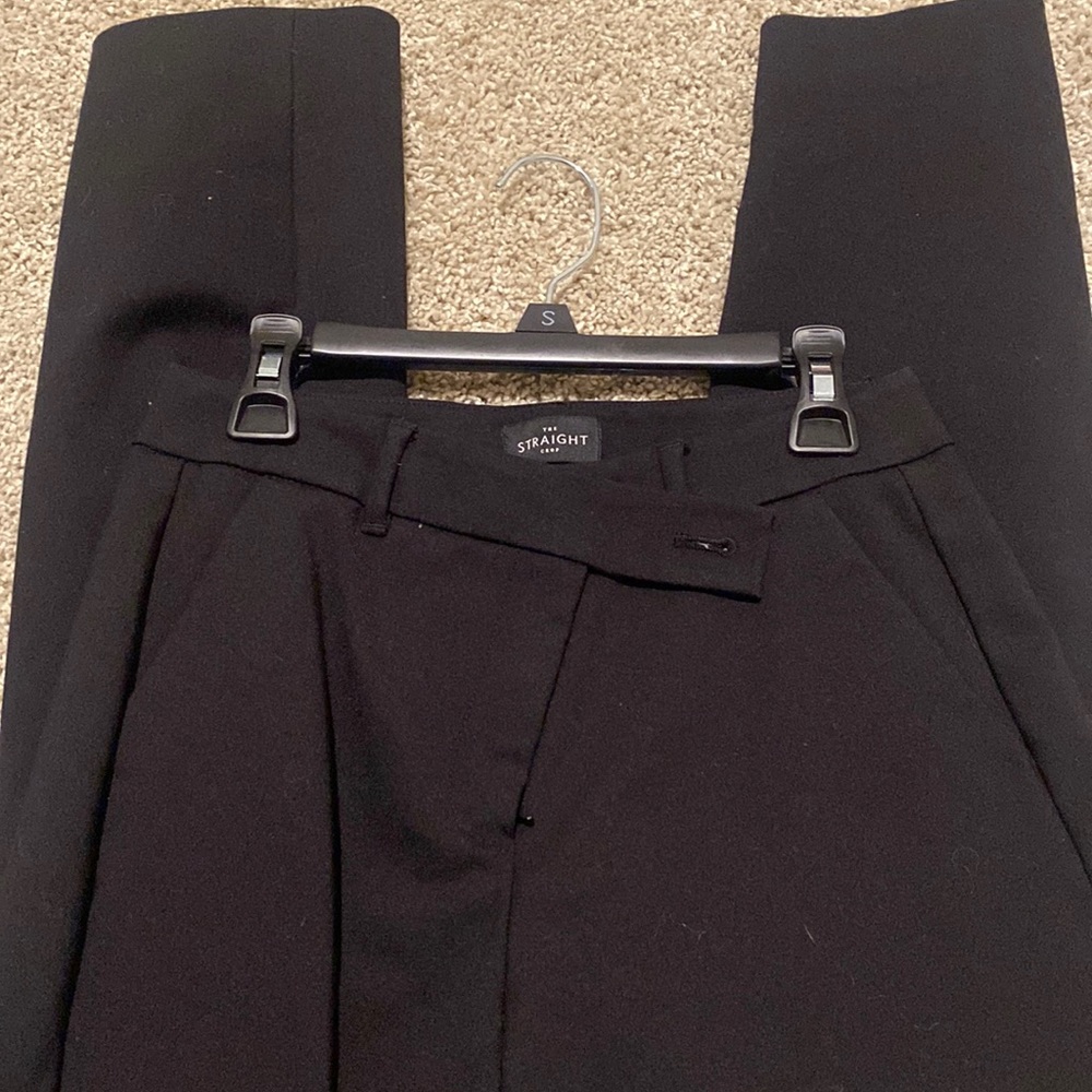 White House black market size 0 cropped dress pants